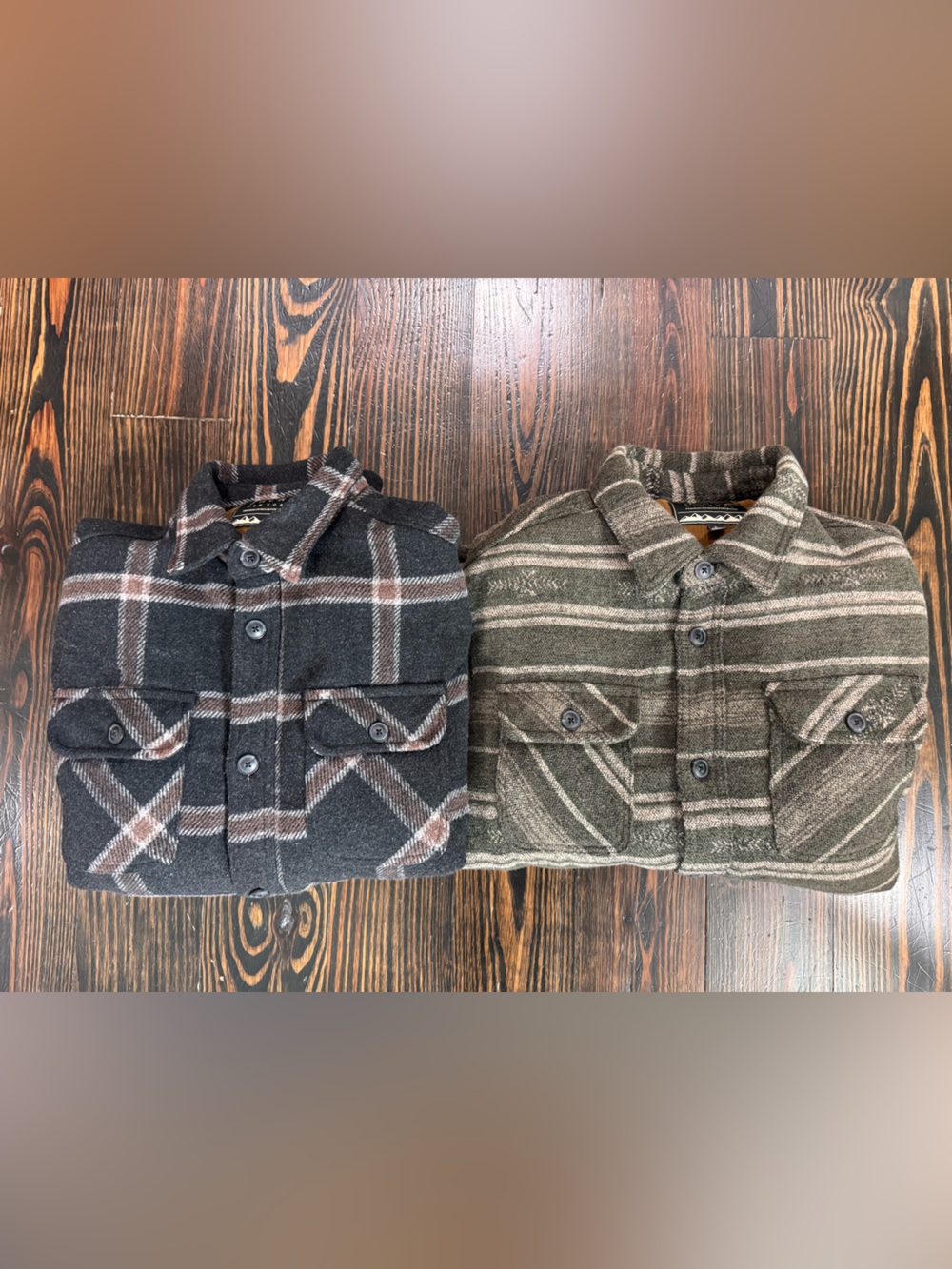 Lot of 4 Jachs NY Flannel Overshirts Men’s Size Large